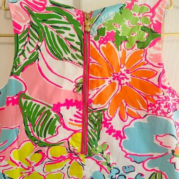 Lilly Pulitzer for Target Pink and Blue Floral Tank Dress - Picture 8 of 12